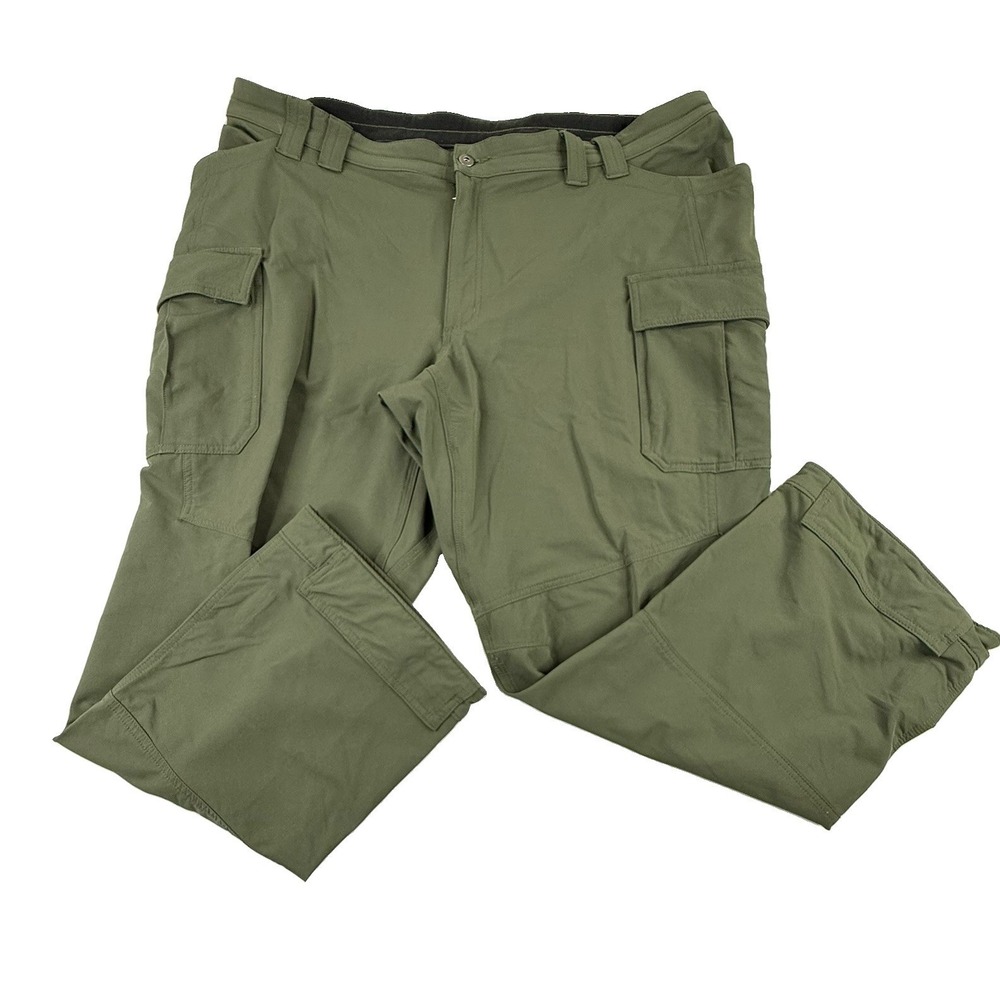 Duluth Trading Company Black Hills Water Repellent Cargo Pants Green Mens 44x30